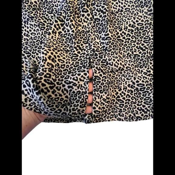 Renee C Chic Leopard Print Blouse - Versatile Casual Top - Picture 8 of 8